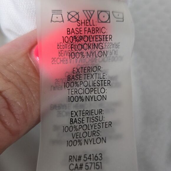 Calvin Klein White Dot-Print Babydoll Dress Ruffle Bow Tie Flutter Sleeve Formal - Picture 12 of 16